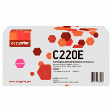 Картридж EasyPrint LR-SPC220E M для Ricoh Aficio SP C220S/C220N/C221SF/C221N/C222DN/C222SF/C240DN/C240SF (2300 стр.) пурпурный, с чипом, 406054